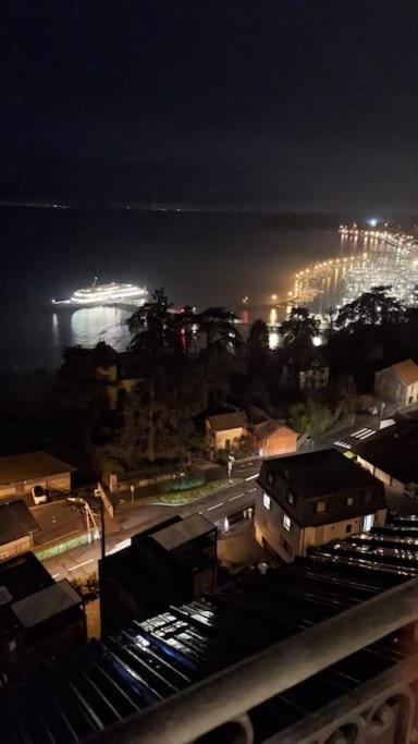 Appartement Avec Vue 180 Sur Le Lac Leman โทนง-เลส์-แบงส์ ภายนอก รูปภาพ